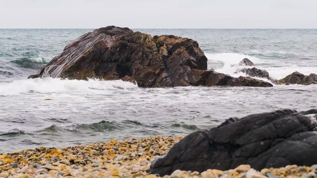 Dva Brata is a tiny island in the Sea of Japan