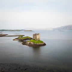Fototapeta na wymiar Castle Stalker, Scotland