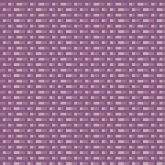 Purple brick texture pixel art. Vector background.