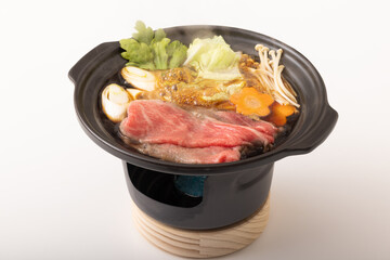 牛すきやき鍋　(一人用)