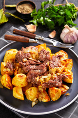 Yankee Pot Roast, Pot Roast on a plate