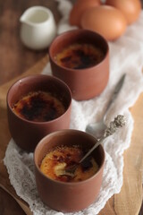 crème brûlée à la vanille
