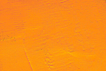 Yellow grunge background. Old plastered wall