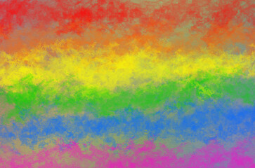 Background template with rainbow colors