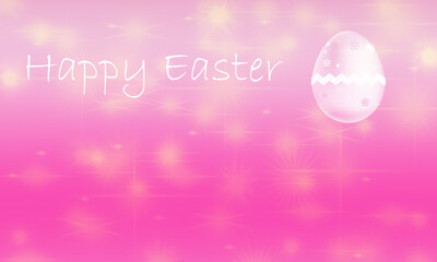 Happy Easter background card template wishes