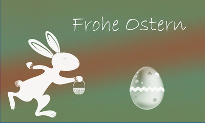 Happy Easter background card template wishes
