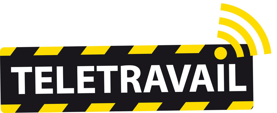 PICTO TELETRAVAIL ONDES WIFI