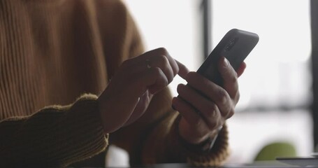 Men holding cellphone in hands, scrolling personal page in social network, looking at photos, reading news in media, using dating application, web surfing information