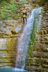 Canyoning Furco Canyon in Pyrenees