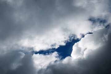 Sky close-up view