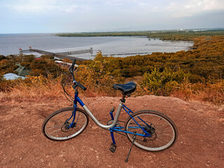 bicycle on the beach