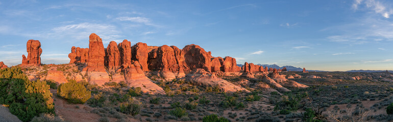 Fiery furnce at Arches National Park