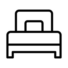single bed icon