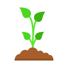 growing tree Vector icon which is suitable for commercial work and easily modify or edit it

