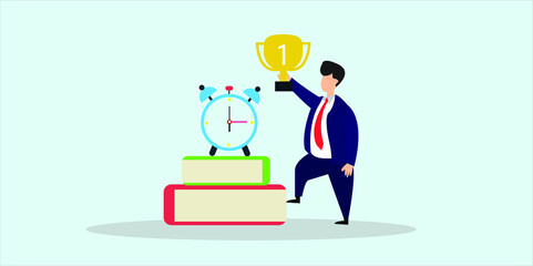 2d illustration abstract education concept