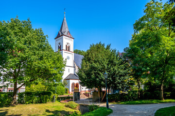 Kirche, Bad Soden am Taunus, Hessen, Deutschland 