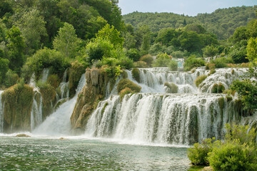 Skradiski Buk Waterfalls, Krka National Park, Croatia