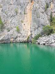 river in the mountains
