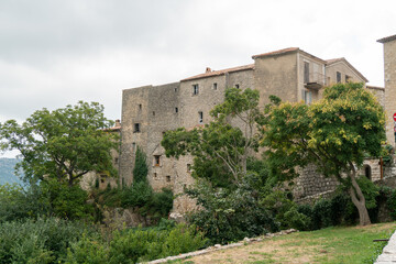 Fototapeta premium Gourdon Village france