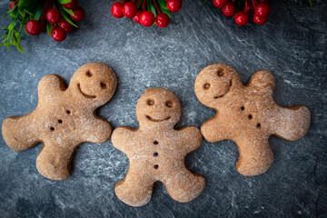 Gingerbread man cookies 