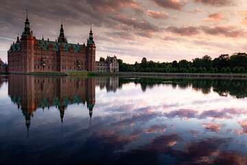 Obraz premium Denmark stock photo with clear skies, greenery and nature