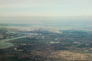 London view from the air