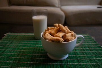 cereal y leche