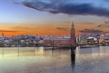 Obraz premium Stockholm City Hall, Swedem