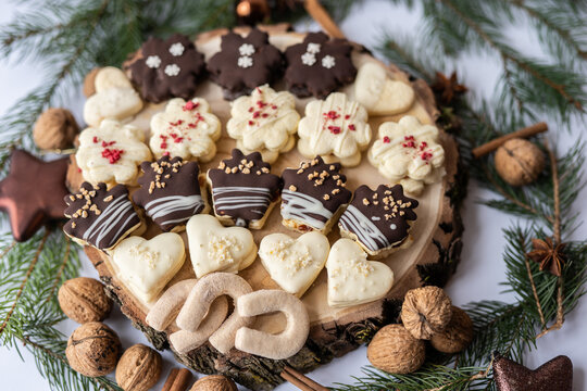 Christmas Cookie Cake Platter Chocolate
Holiday Feast Sweet Dessert Nibbling