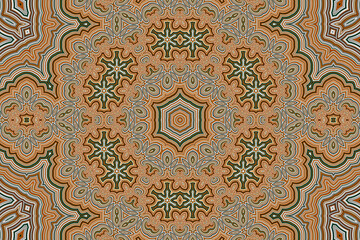 Abstract kaleidoscope background. kaleidoscope texture design. multicolor kaleidoscope. Kaleidoscopic pattern. Mandala pattern. Batik Pattern