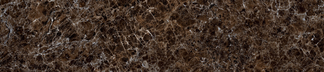 Obraz na płótnie Canvas emprador marble dark brown with white viens effect natural royal marble