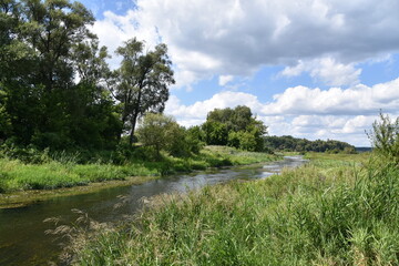 rzeka Supraśl, woda, nurt, płynie,  © Albin Marciniak