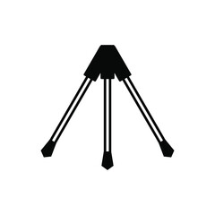 tripod isolated on white