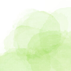 Fresh Green watercolor gradient background 