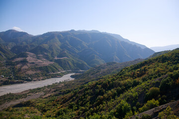 Fototapeta premium Beautiful scenic photos of nature in Azerbaijan