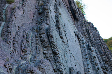 Rocks in Azerbaijan, Gabala district