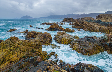 Rocky coast in the north of Chile © Chris