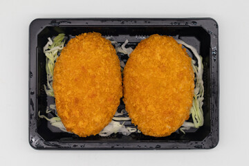 Two Japanese Style Potato Croquettes