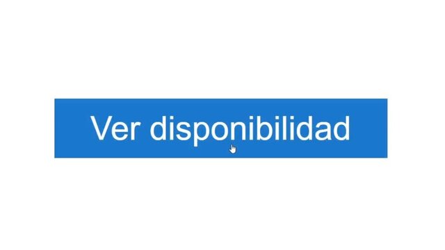Spanish. Mouse Cursor Slides Over And Clicks View Availability on Web Page. Device Screen View of Cursor Clicking Check Available Online. Viewpoint Over The Internet Network Website.