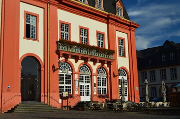 Altes Rathaus am Marktplatz in Weilburg an der Lahn.