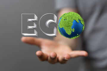 Ecology and go green symbol