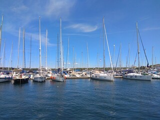 Fototapeta premium yachts