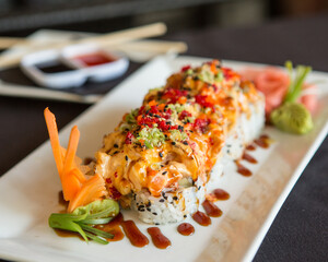 Sushi Roll Plated