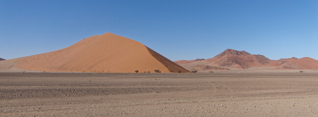 Fototapeta na wymiar Dünen im Namib Naukluft Nationalpark