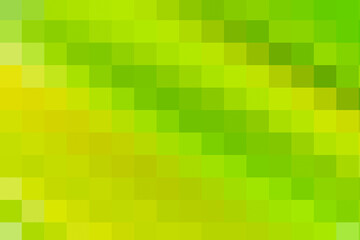 Bright light green and yellow pixel art