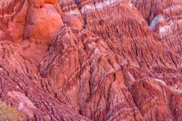 USA, Utah. Grand Staircase Escalante National Monument, soft eroded sediments which comprise rock formation called The Cockscomb, near Cottonwood Wash.