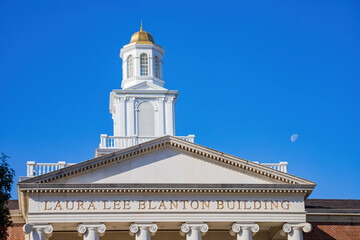 Obraz premium Sunny view of the Southern Methodist University