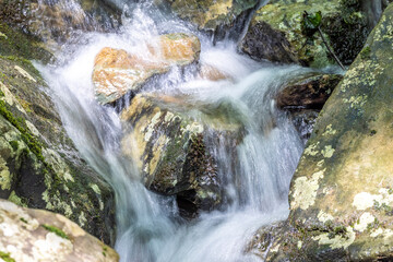USA, Virginia, Shenandoah National Park, Rose River Falls