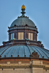 USA, District of Columbia, Washington. The dome of the Library of Congress