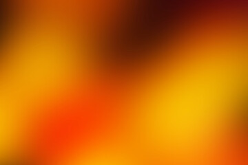 Blurred orange color background. Gradient, smooth gradation bright design. Template concept photo